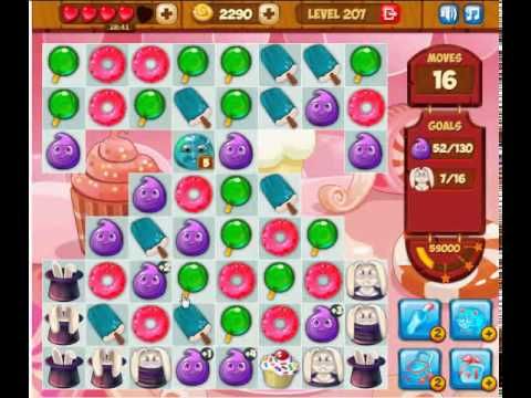 Video guide by Gamopolis: Candy Valley Level 207 #candyvalley