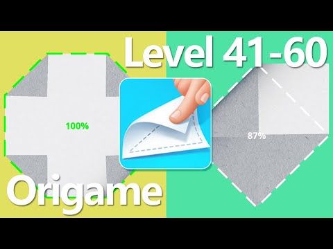 Video guide by Top Games Walkthrough: Origame Level 41-60 #origame