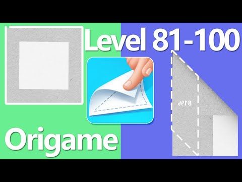 Video guide by Top Games Walkthrough: Origame Level 81-100 #origame