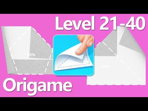 Video guide by Top Games Walkthrough: Origame Level 21-40 #origame