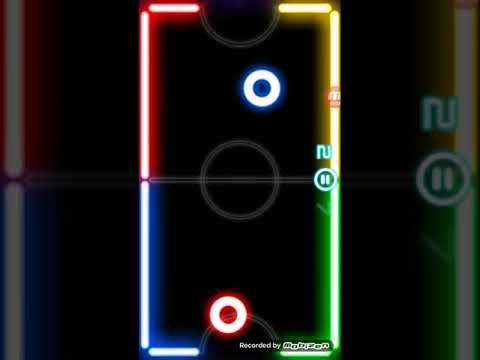 Video guide by fUnNy PoTaToE: Glow Hockey Level 2 #glowhockey