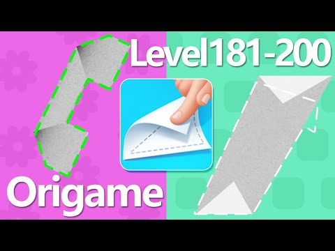 Video guide by Top Games Walkthrough: Origame Level 181 #origame