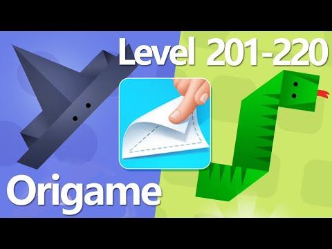 Video guide by Top Games Walkthrough: Origame Level 201 #origame