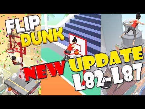 Video guide by Top Games Walkthrough: Flip Dunk Level 82-87 #flipdunk