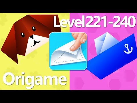 Video guide by Top Games Walkthrough: Origame Level 221 #origame