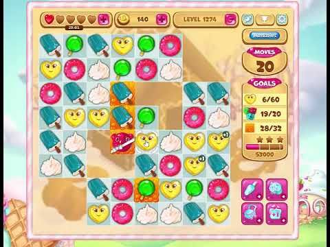 Video guide by Gamopolis: Candy Valley Level 1274 #candyvalley