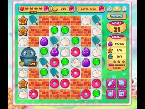 Video guide by Gamopolis: Candy Valley Level 1362 #candyvalley