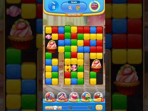 Video guide by Crafter799 Gaming2003: Yummy Cubes Level 70 #yummycubes