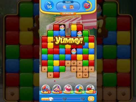 Video guide by Crafter799 Gaming2003: Yummy Cubes Level 88 #yummycubes