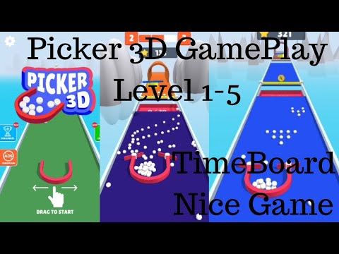 Video guide by JaipuriteGamerZ: Picker 3D Level 1-5 #picker3d