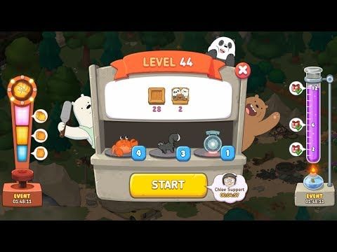Video guide by Android Games: We Bare Bears Match3 Repairs Level 44 #webarebears