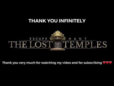 Video guide by Brandon Bruxelles: Escape Hunt: The Lost Temples Chapter 2 #escapehuntthe