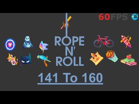 Video guide by SSSB Games: Rope N Roll World 1 - Level 141 #ropenroll