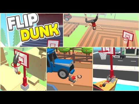 Video guide by Ug game: Flip Dunk Level 1 #flipdunk