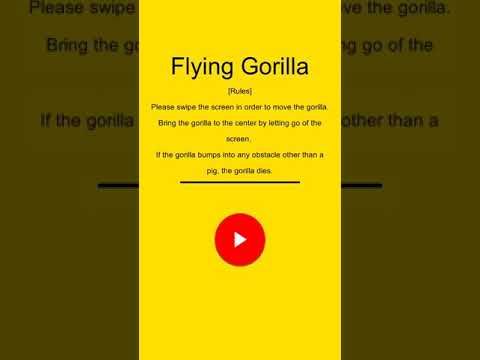 Video guide by DexterousFish: Flying Gorilla Level 100 #flyinggorilla