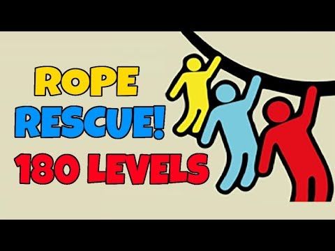 Video guide by TheGameAnswers: Rope Rescue Level 1-180 #roperescue