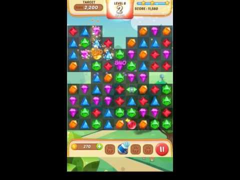 Video guide by Apps Walkthrough Tutorial: Jewel Match King Level 8 #jewelmatchking