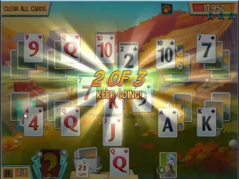Video guide by Game House: Fairway Solitaire Level 17 #fairwaysolitaire