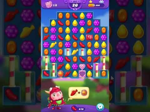 Video guide by JustPlaying: Candy Crush Friends Saga Level 1217 #candycrushfriends