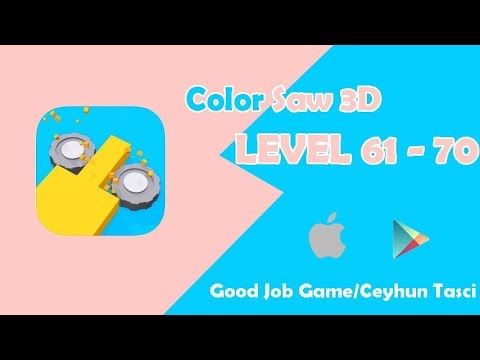 Video guide by munica putri: Color Saw 3D Level 61 #colorsaw3d