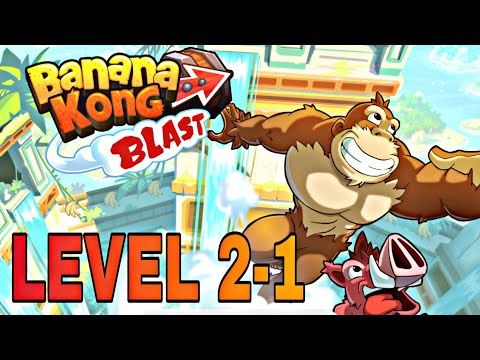 Video guide by Games4Mob: Banana Kong Level 2-1 #bananakong