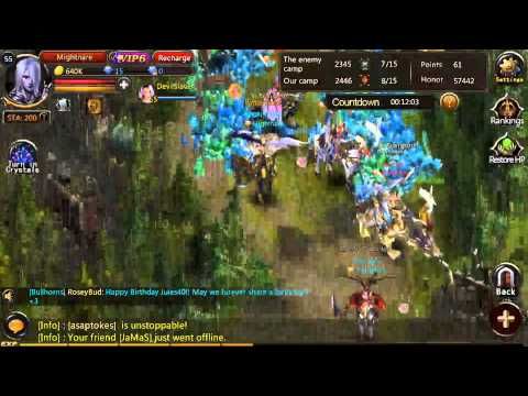 Video guide by Tokito Of the Alpha star: Wartune: Hall of Heroes Level 60 #wartunehallof