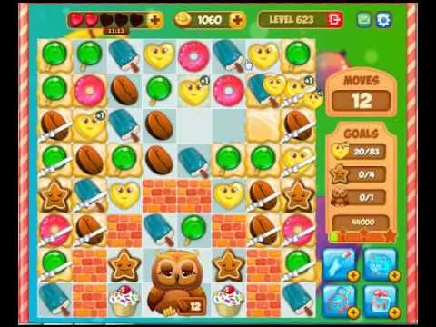 Video guide by Gamopolis: Candy Valley Level 623 #candyvalley