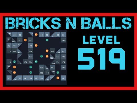 Video guide by Bricks N Balls: Bricks n Balls Level 519 #bricksnballs