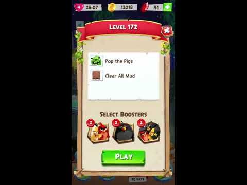 Video guide by icaros: Angry Birds Match Level 172 #angrybirdsmatch