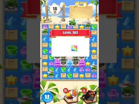 Video guide by icaros: Angry Birds Match Level 262 #angrybirdsmatch