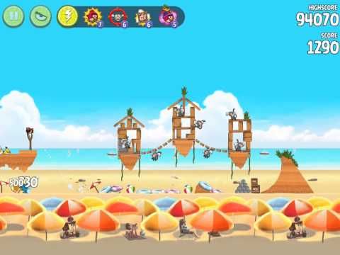 Video guide by Angry Birds Fan Club: Watermelon Level 24 #watermelon