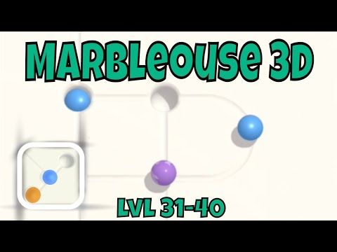 Video guide by Al Cox: Marbleous 3D Level 31-40 #marbleous3d