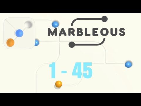 Video guide by Blue1020: Marbleous 3D Level 1 #marbleous3d