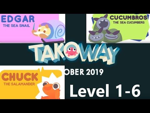 Video guide by Angel Game: Takoway Level 1-6 #takoway