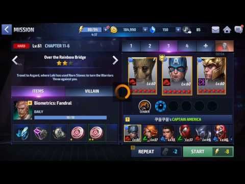 Video guide by 4G Gaming: MARVEL Future Fight Level 11-6 #marvelfuturefight