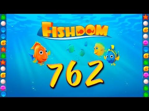 Video guide by GoldCatGame: Fishdom: Deep Dive Level 762 #fishdomdeepdive