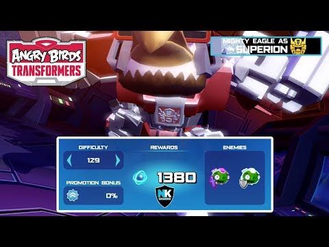 Video guide by Nighty Knight Gaming: Angry Birds Transformers Level 129 #angrybirdstransformers