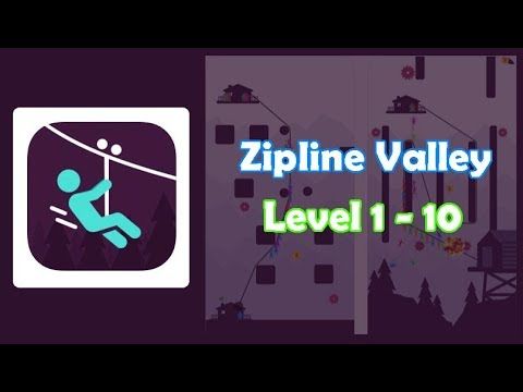 Video guide by munica putri: Zipline Valley Level 1 #ziplinevalley