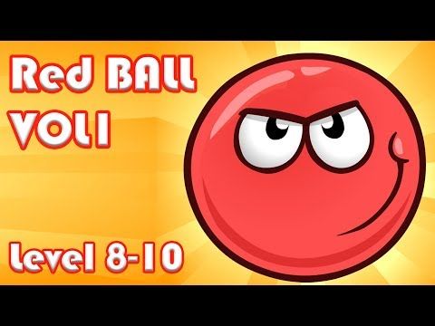 Video guide by 2pFreeGames: Red Ball Level 8-10 #redball