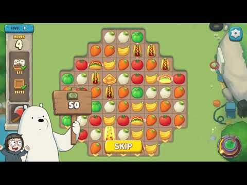 Video guide by fbgamevideos: We Bare Bears Match3 Repairs Level 8 #webarebears