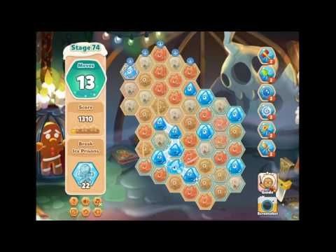 Video guide by fbgamevideos: Monster Busters: Ice Slide Level 74 #monsterbustersice