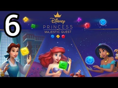 Video guide by Games4Fun: Disney Princess Majestic Quest Level 6 #disneyprincessmajestic