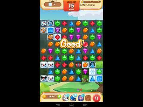 Video guide by Apps Walkthrough Tutorial: Jewel Match King Level 501 #jewelmatchking