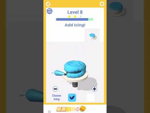 Video guide by App -Answers-Cheats: Icing On The Cake Level 8 #icingonthe