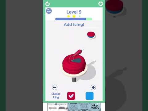 Video guide by App -Answers-Cheats: Icing On The Cake Level 9 #icingonthe