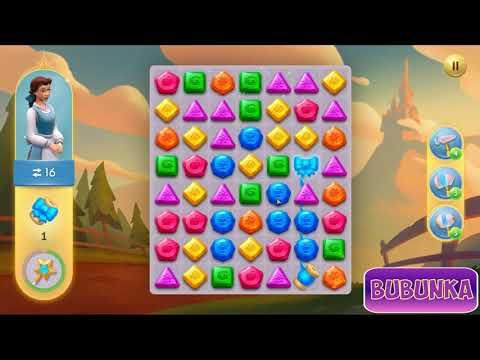 Video guide by Bubunka Match 3 Gameplay: Disney Princess Majestic Quest Level 61 #disneyprincessmajestic