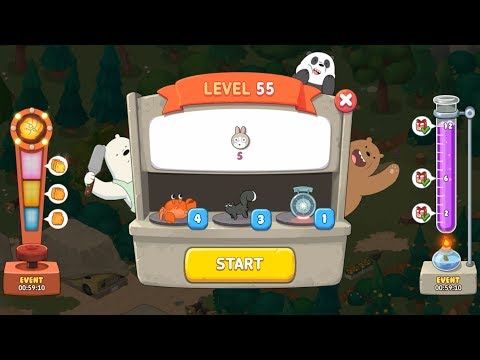 Video guide by Android Games: We Bare Bears Match3 Repairs Level 55 #webarebears
