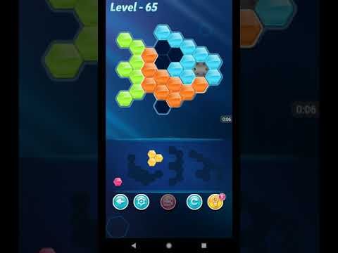 Video guide by ETPC EPIC TIME PASS CHANNEL: Block! Hexa Puzzle Level 65 #blockhexapuzzle
