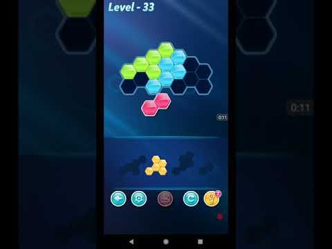 Video guide by ETPC EPIC TIME PASS CHANNEL: Block! Hexa Puzzle Level 33 #blockhexapuzzle
