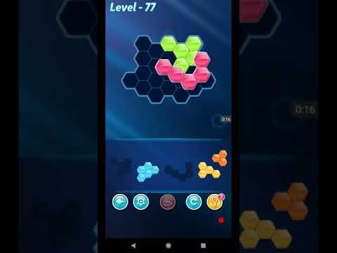 Video guide by ETPC EPIC TIME PASS CHANNEL: Block! Hexa Puzzle Level 77 #blockhexapuzzle